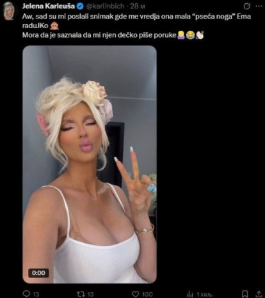 Karleuša je nazvala "malom psećom nogom": Evo šta je sad Ema Radujko rekla za Jelenu!