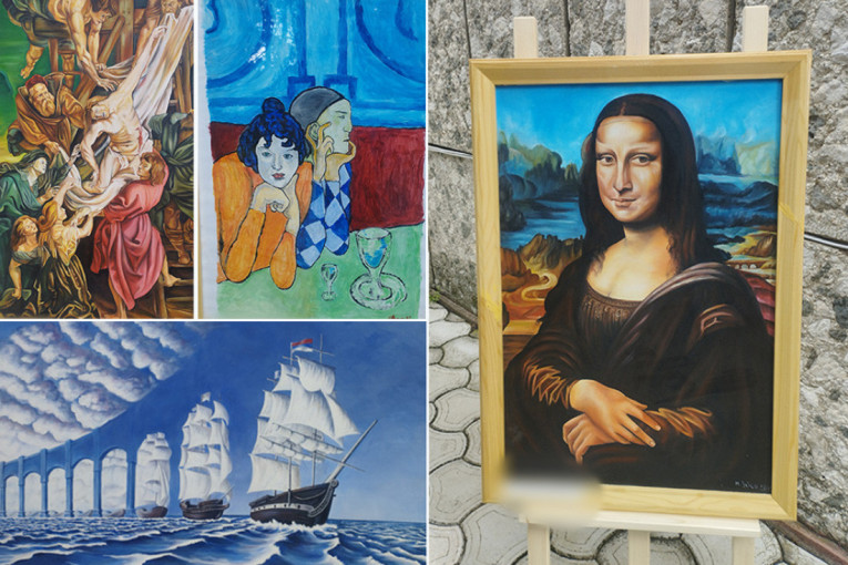 Da Vinči iz Zabele: U srcu zatvora postoji zagonetni slikarski genije! (FOTO)