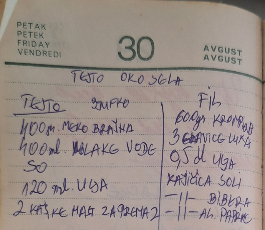 Recept dana: Oko sela testa, staro sremačko jelo koje izgleda skromno, a razbija od ukusa - direktno iz bakine sveske (FOTO)