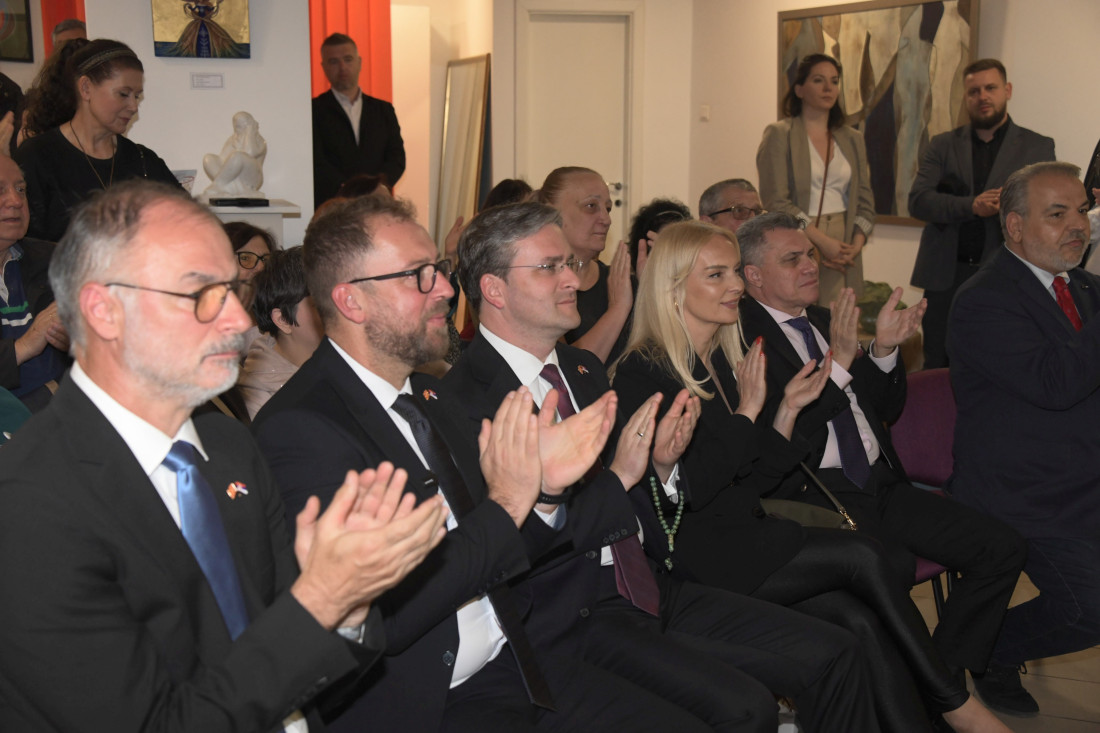 "Delimo početke državnosti, pisma, vere ali i budućnost": Nikola Selaković otvorio kulturno-informativni centar Severne Makedonije