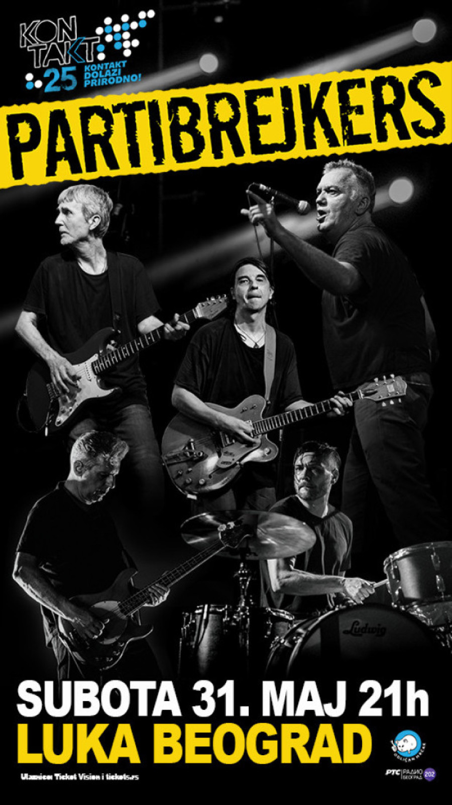 Partibrejkersi posle tri godine pred beogradskom publikom: Strast, energija i žestok rokenrol (FOTO)