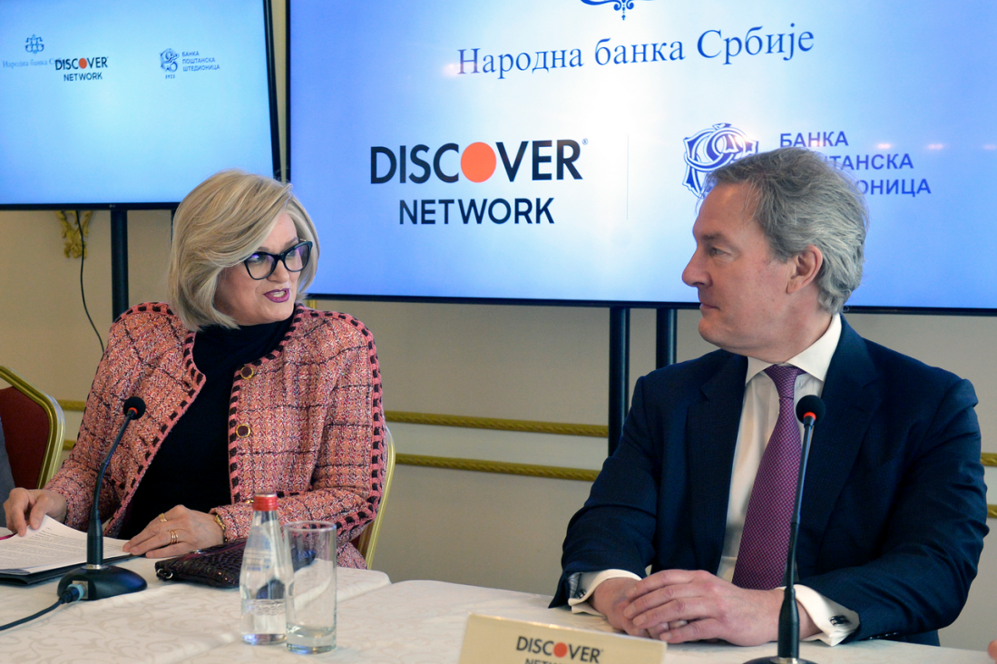 U Srbiji „radi“ i discover kartica