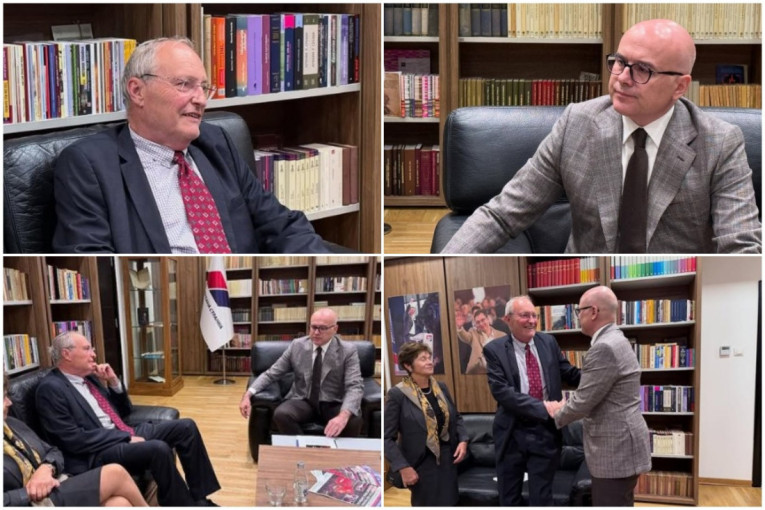 Vučević ugostio poslednjeg živog lovca na naciste dr Efraima Zurofa: "Srpska napredna stranka nikada neće dozvoliti da se zločini zaborave"