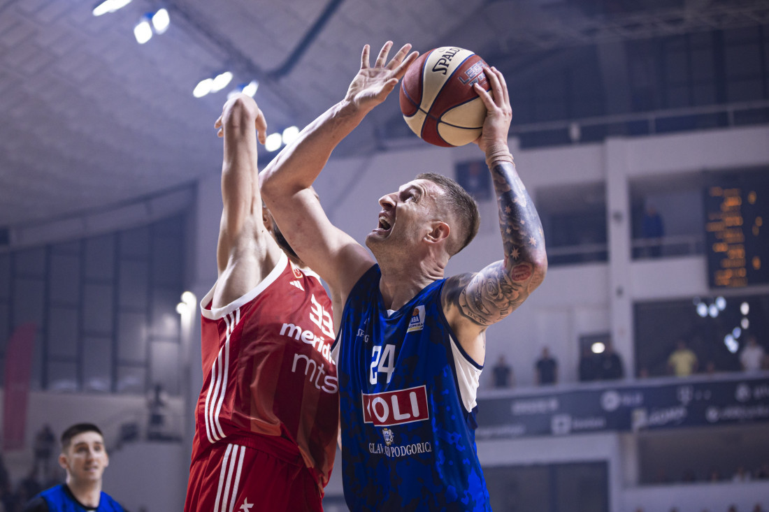 Zvezda-Budućnost je veći derbi nego večiti? Tako misli centar Podgoričana, koji ovako najavljuje polufinale