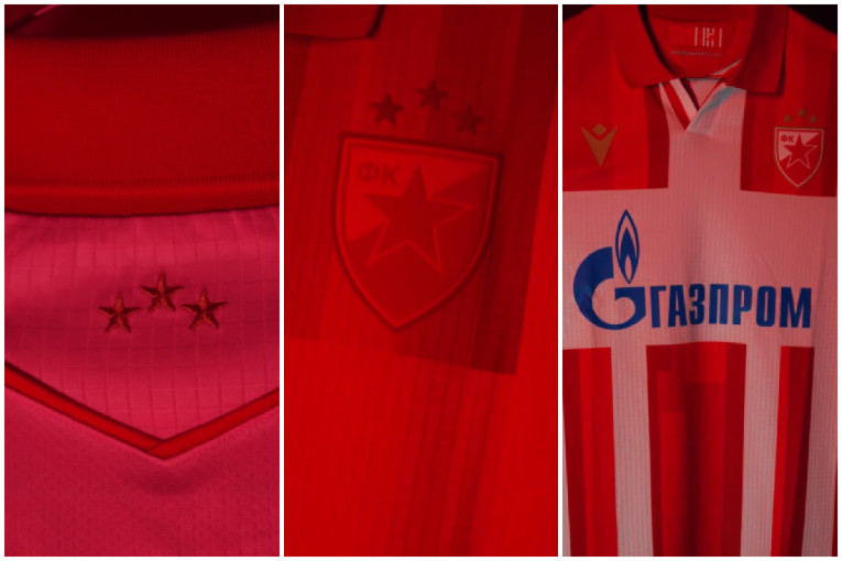 Zvezda predstavila novi dres: Pogledajte kako izgleda šampionovo "novo ruho" (VIDEO)