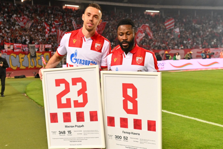 Rodić i Kanga "odsvirali kraj": Ispraćeni ovacijama, Gelor nije mogao da poželi lepši oproštaj (FOTO/VIDEO)