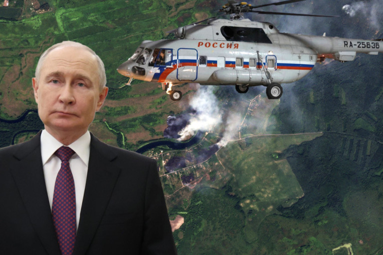 Putinov helikopter u epicentru napada (VIDEO)