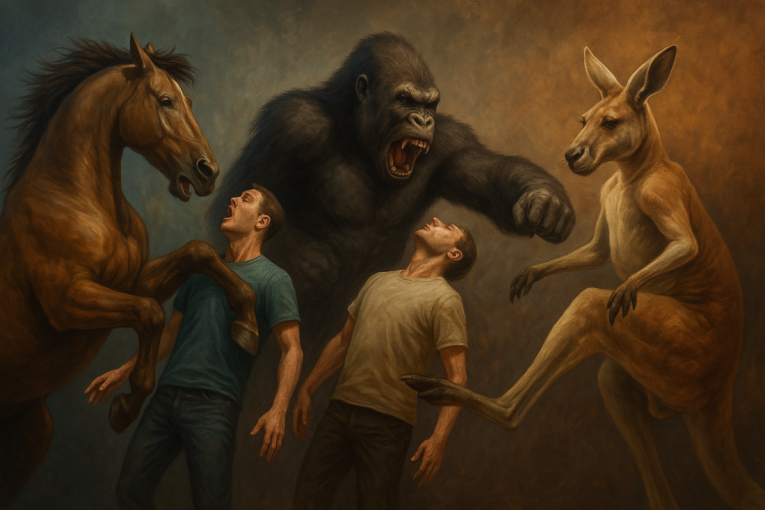 Šta bi se desilo da vas udari konj, kengur ili gorila? Realistična simulacija daje zastrašujuć odgovor (VIDEO)