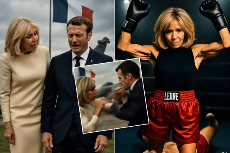 Ona bije, a TikTok gori! Kako su mreže reagovale na Makrona i šamar: Montaže koje zabavljaju ceo svet (VIDEO)