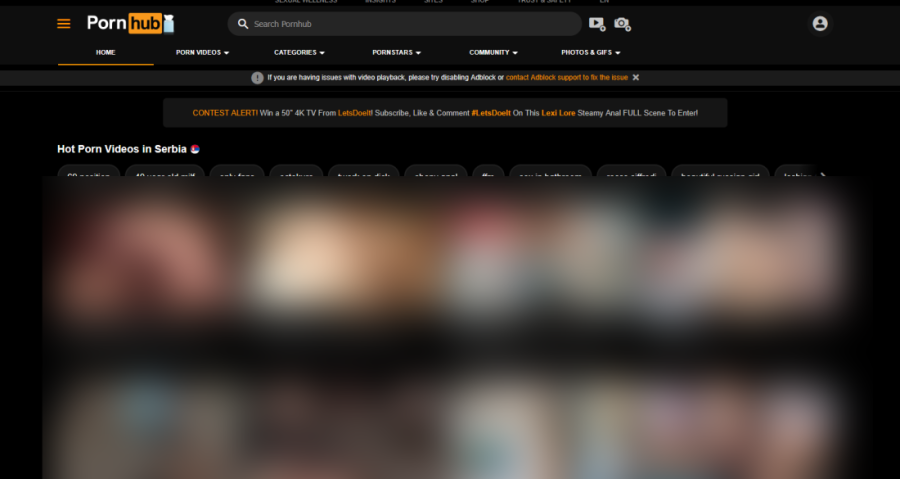 Pornhub prestaje da radi u Francuskoj: Milioni korisnika neće moći da mu pristupe