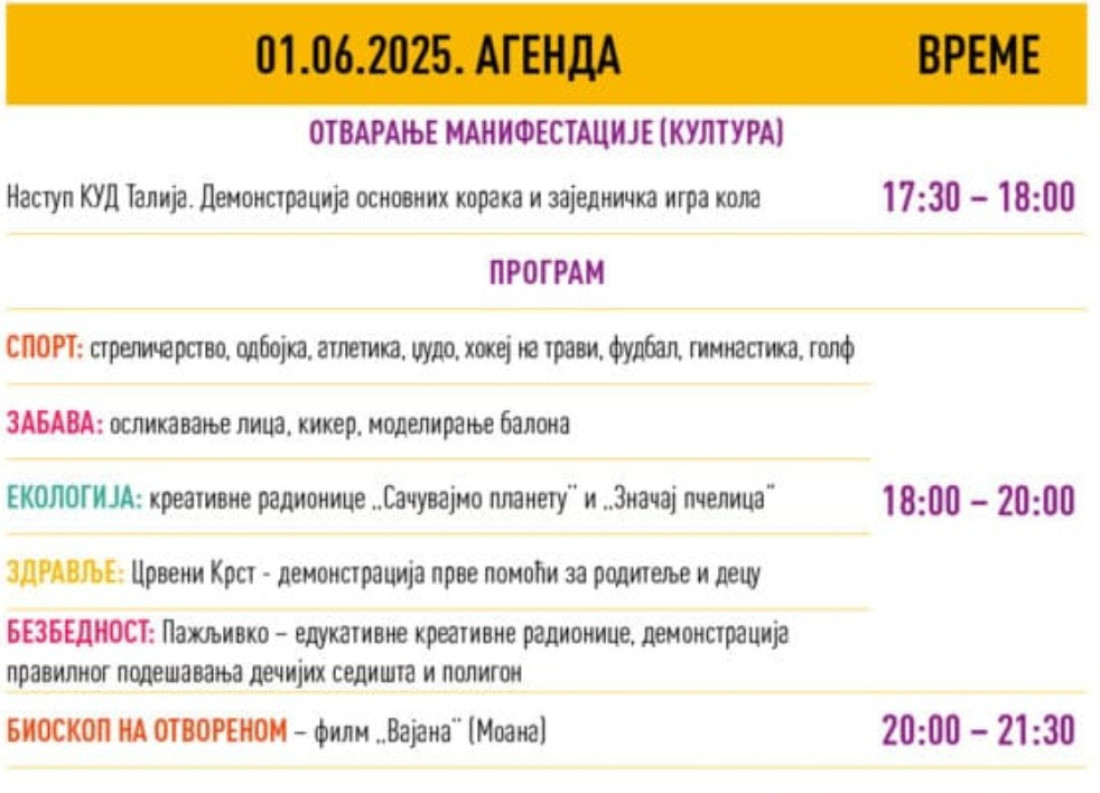 Počinje "Novobeogradsko porodično leto"