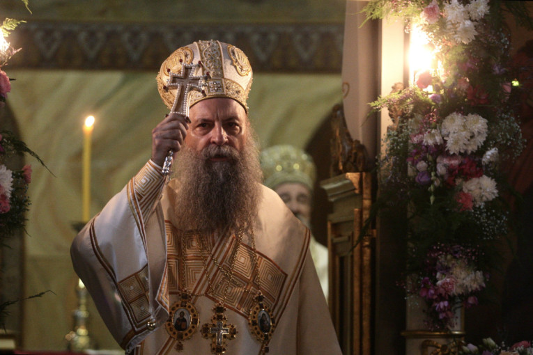 Patrijarh Porfirije osveštao obnovljeni Saborni hram Svete Trojice u Pakracu