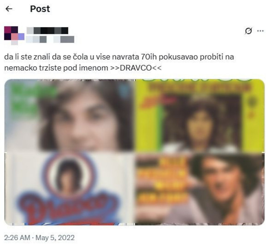 Čola se na početku karijere predstavljao i drugim imenom: Evo zašto!