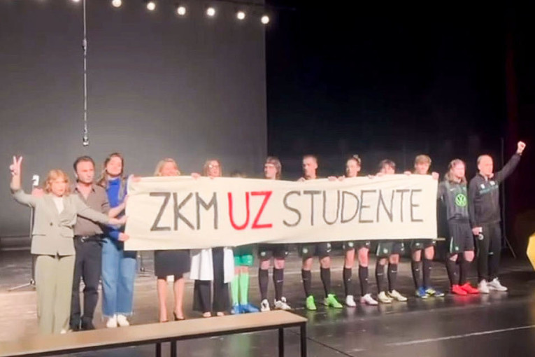 Ustaški scenario na Sterijinom pozorju: ZKM i sin opozicione "elite" huškaju blokadere u Novom Sadu!