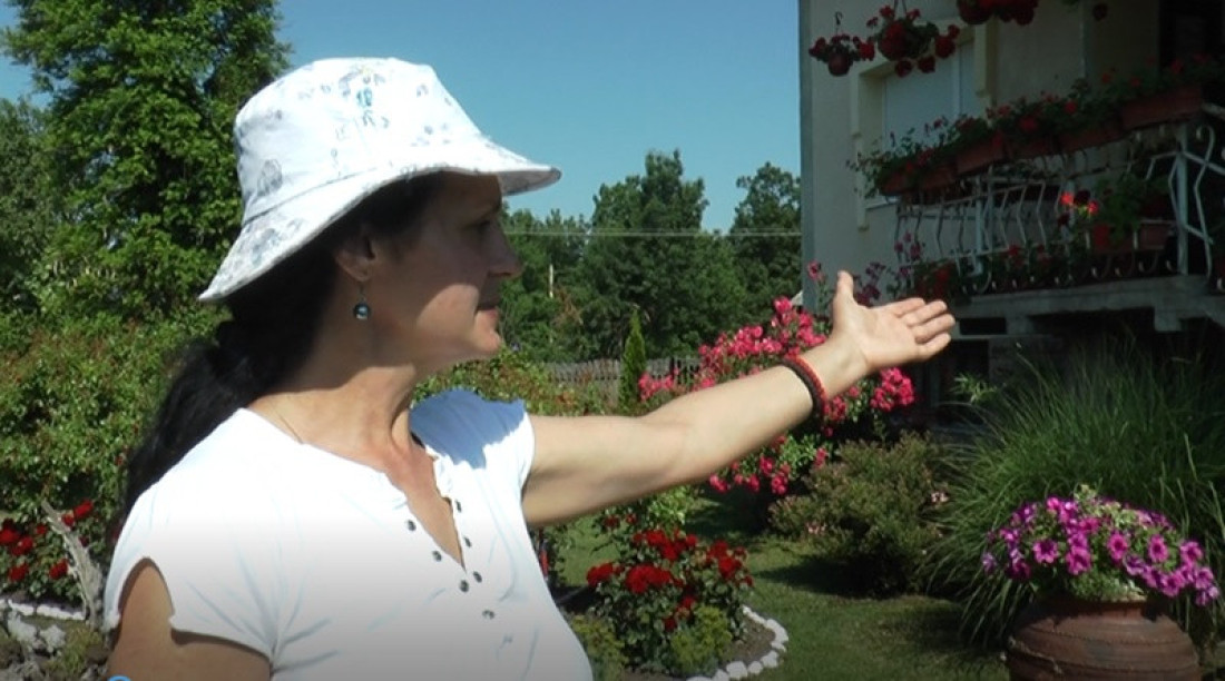 Žena sa zlatnim rukama: Verica iz sela pod Vujnom stvorila dvorište iz snova! (FOTO)