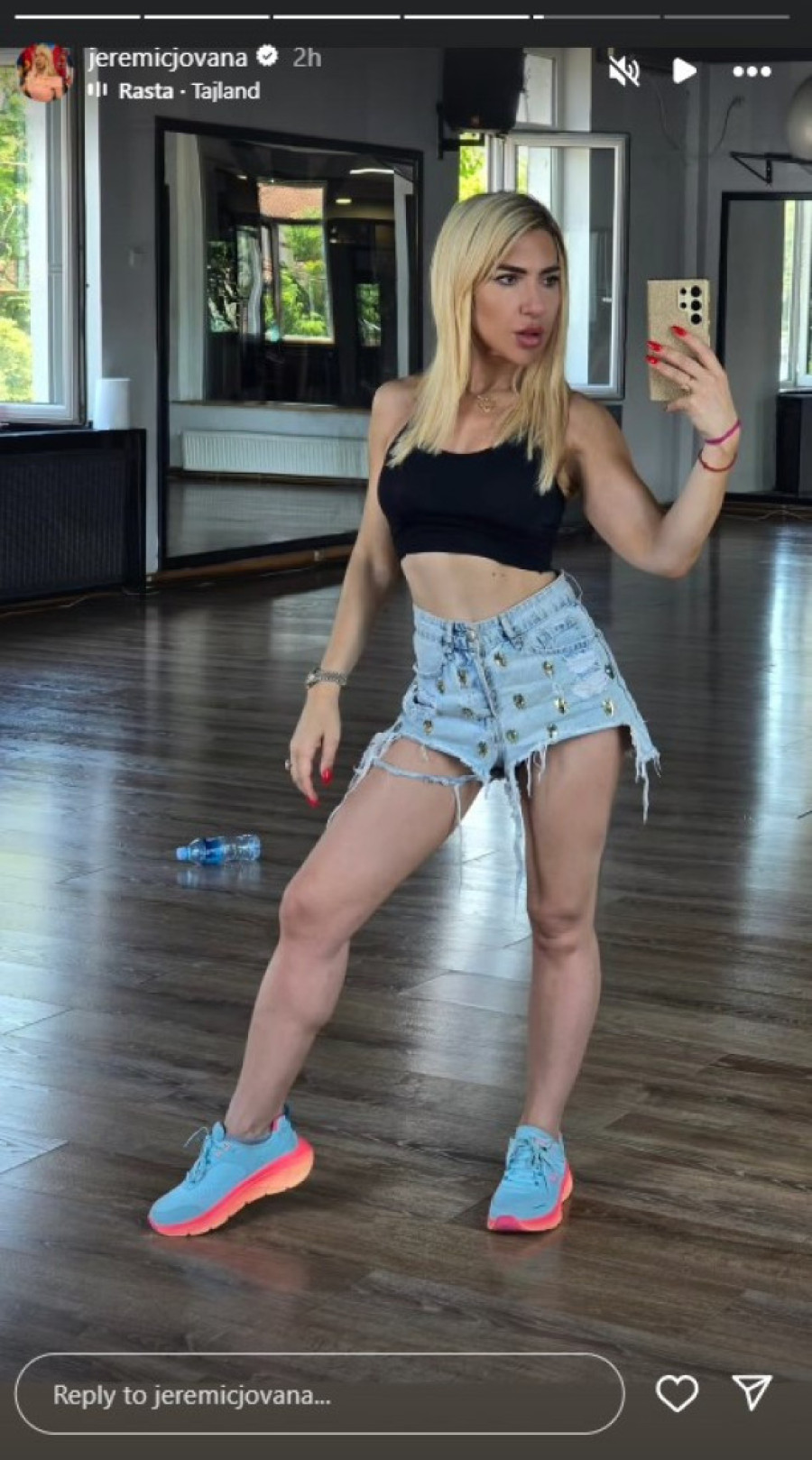 Jovana Jeremić nakon raskida procvetala: Ocrtao joj se svaki mišić, zategnuta kao praćka!