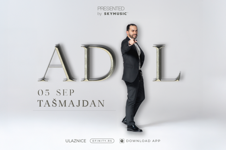 Adil zakazao veliki solistički koncert na Tašmajdanu 5. septembra