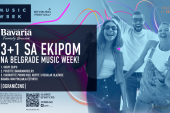Bavaria te vodi na Belgrade Music Week 25! Kupovinom TRI ULAZNICE četvrtu dobijaš NA POKLON!