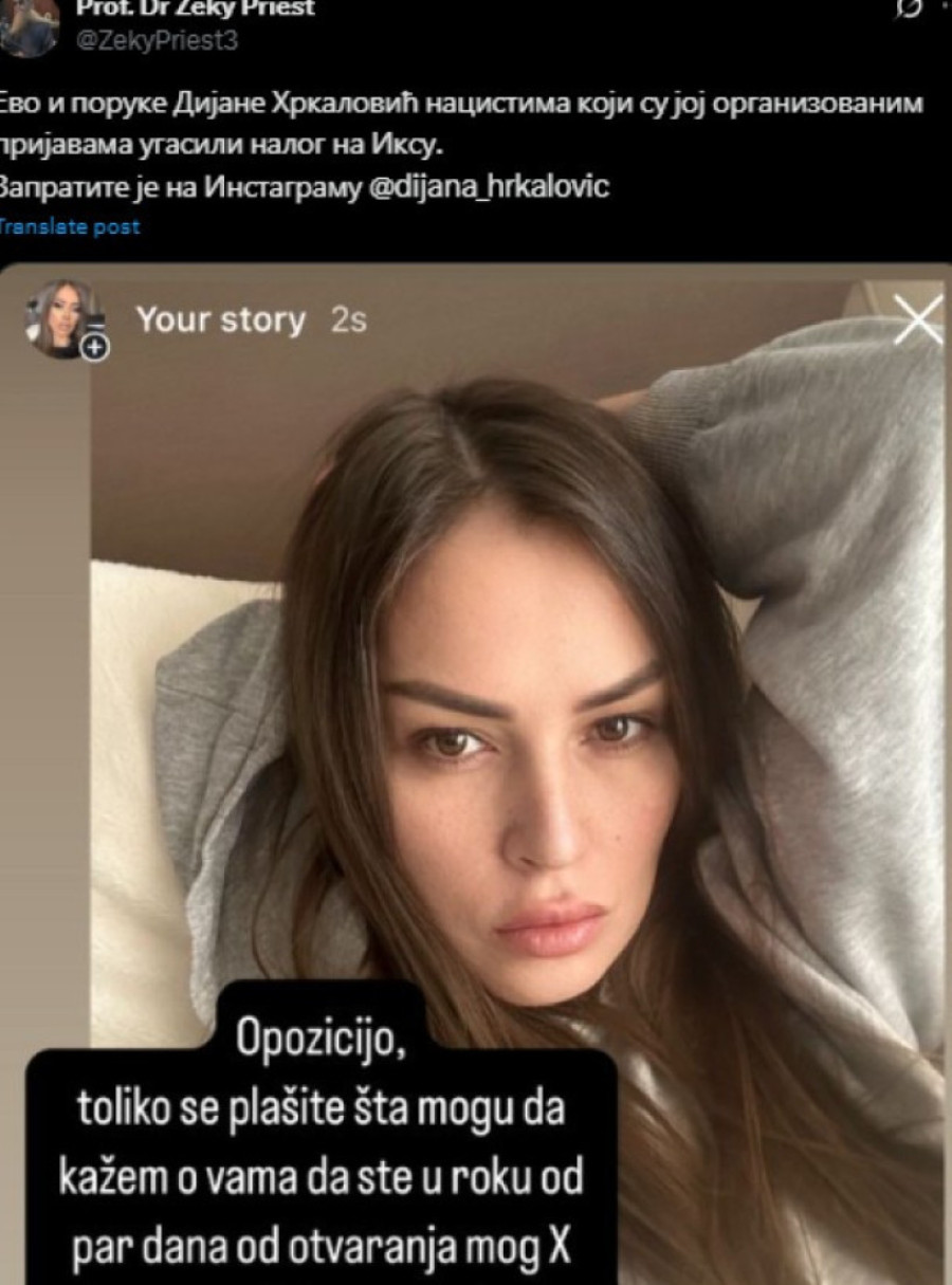 Hrkalovićka strah i trepet za blokadere! Podigli sve svoje botove da je sruše, ali "ne možete biciklom na Rusiju"! (FOTO)