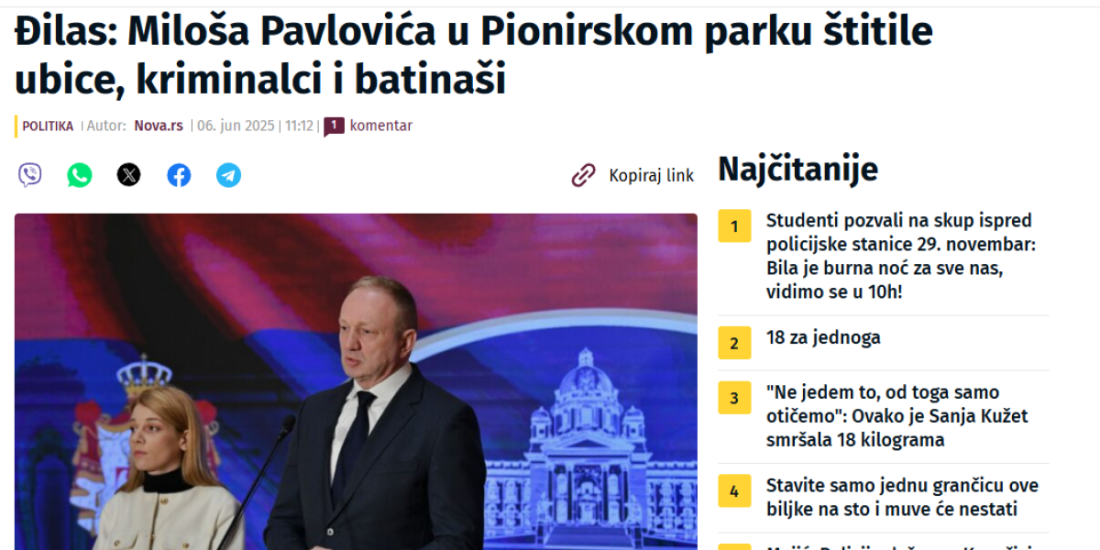 Ogoljeni fašizam blokaderske bande! Gore od linča: Foteljaške falange u delirijumu zbog napada na Miloša Pavlovića! (VIDEO)