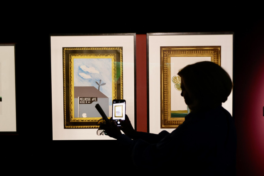 Povratak čuvenog Dejvida Hoknija u Beograd: Atraktivnom izložbom Muzej savremene umetnosti obeležio 60. rođendan (FOTO)