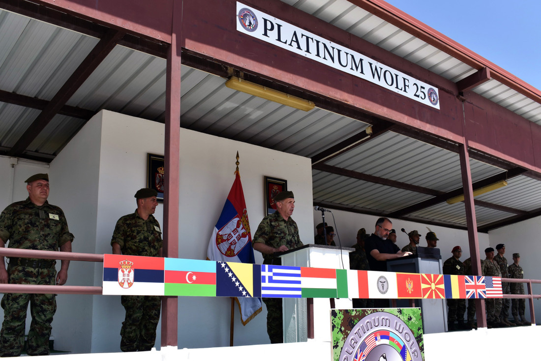 Počela vežba "Platinasti vuk 25": Vojska Srbije sa vojskama iz 11 zemalja!