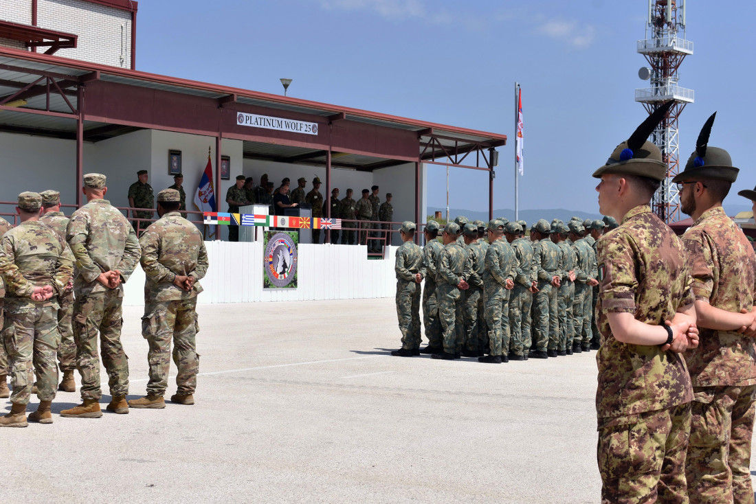 Počela vežba "Platinasti vuk 25": Vojska Srbije sa vojskama iz 11 zemalja!