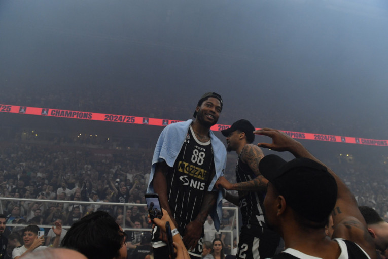 Partizan je šampion, a Tajrik MVP: Duplo slavlje za centra crno-belih