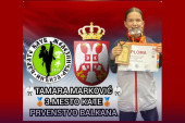 Bronza za Tamaru Marković iz Inđije na Balkanskom prvenstvu u karateu