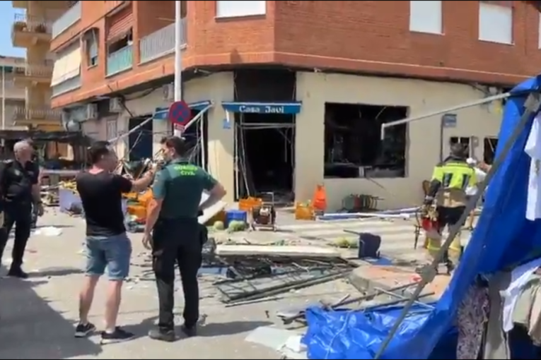 Eksplozija u Španiji: Bar razoren, 13 ljudi povređeno (VIDEO)