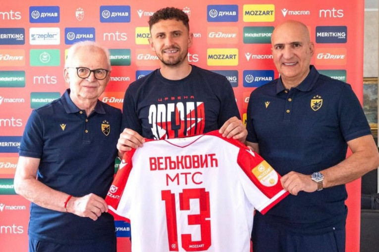 Zvezda ozvaničila veliko pojačanje! Veljković tri godine crveno-beli!