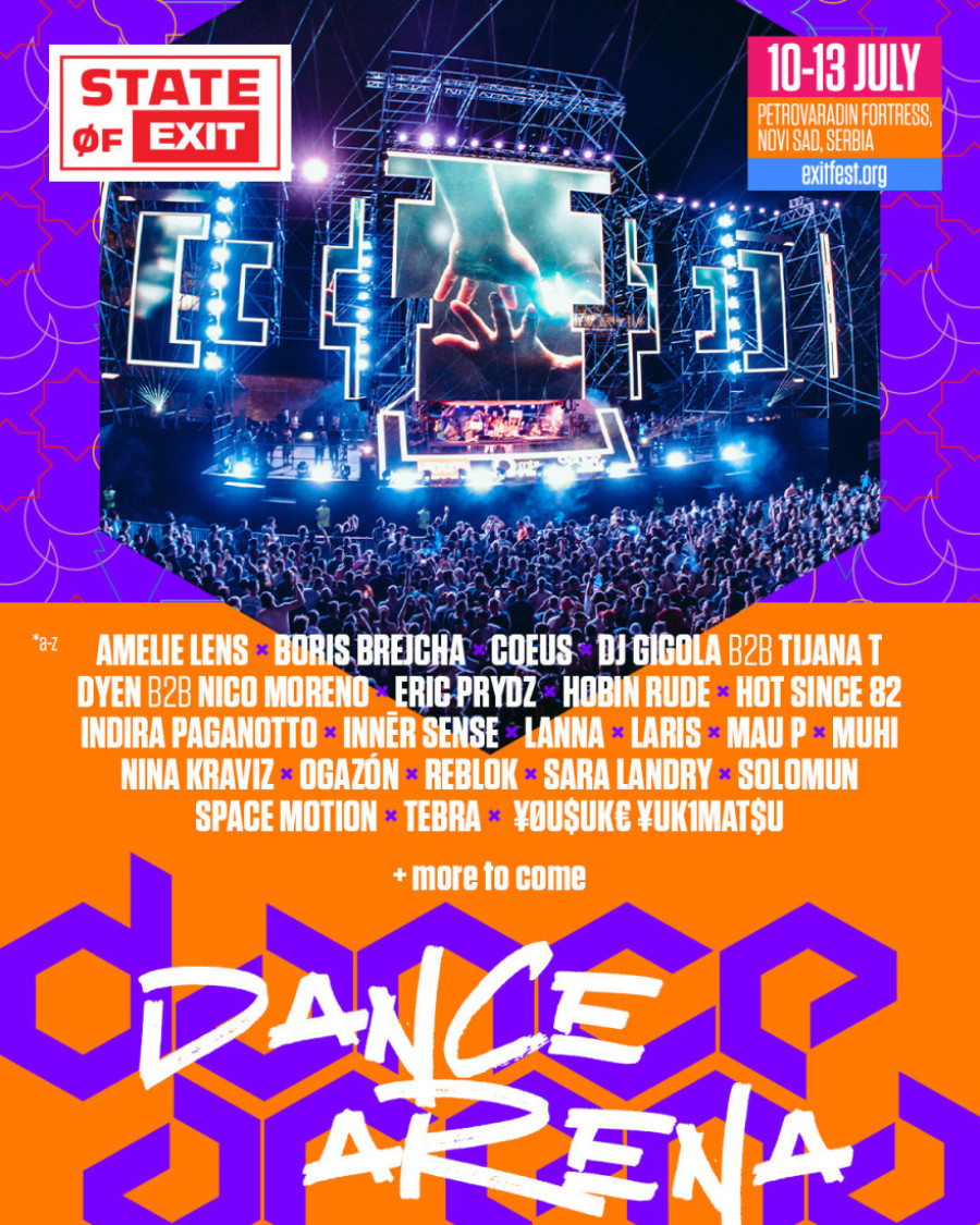 Od legendi elektronskog zvuka do lidera nove generacije: Na jubilarni EXIT stiže The Prodigy, Tiësto, Eric Prydz, Solomun, Hot Since 82...
