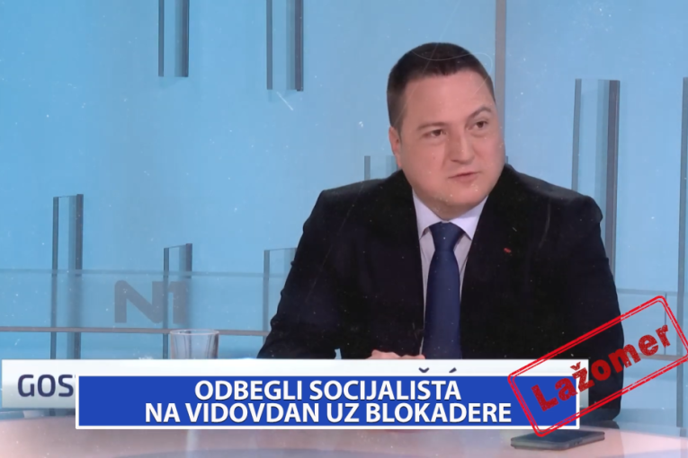 Lažomer: Odbegli socijalista na Vidovdan uz blokadere (VIDEO)