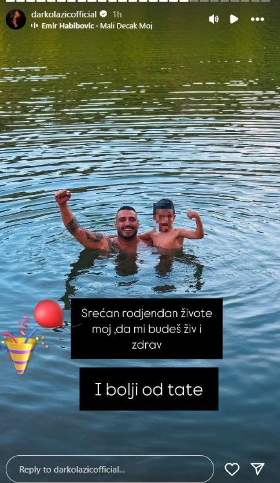 "Budi bolji od tate" Sin Darka Lazića i Marine danas slavi rođendan, bivši ljubavnici se oglasili