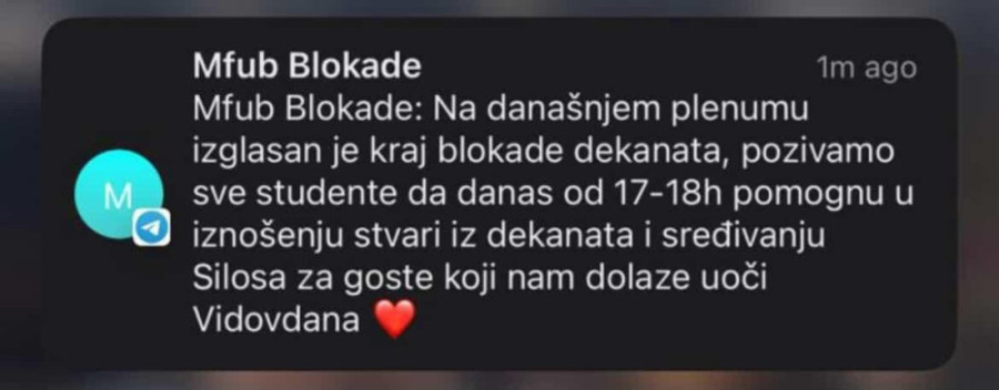 Medicina u Beogradu pada: Izglasali kraj blokade dekanata (FOTO)