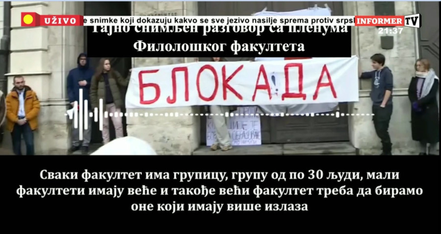 Pakleni plan blokadera o delovanju protiv države: Ovo su jezivi dokazi o planiranju građanskog rata na Vidovdan (FOTO/VIDEO)