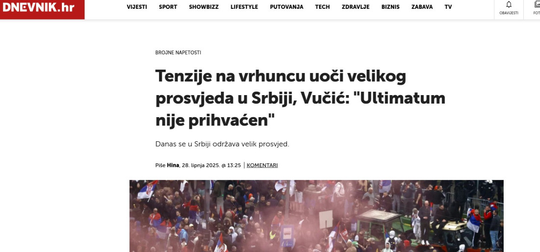 Hrvati navijaju za rat: Puleni Tonina Picule uz blokadere, hvale "Bljesak" i "Oluju" (FOTO)