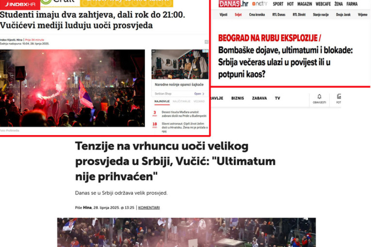 Hrvati navijaju za rat: Puleni Tonina Picule uz blokadere, hvale "Bljesak" i "Oluju" (FOTO)