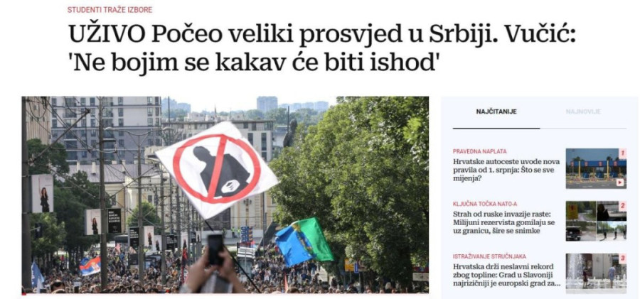 Ustaška propaganda u akciji: Hrvati prizivaju krv i nered u Srbiji! (FOTO)