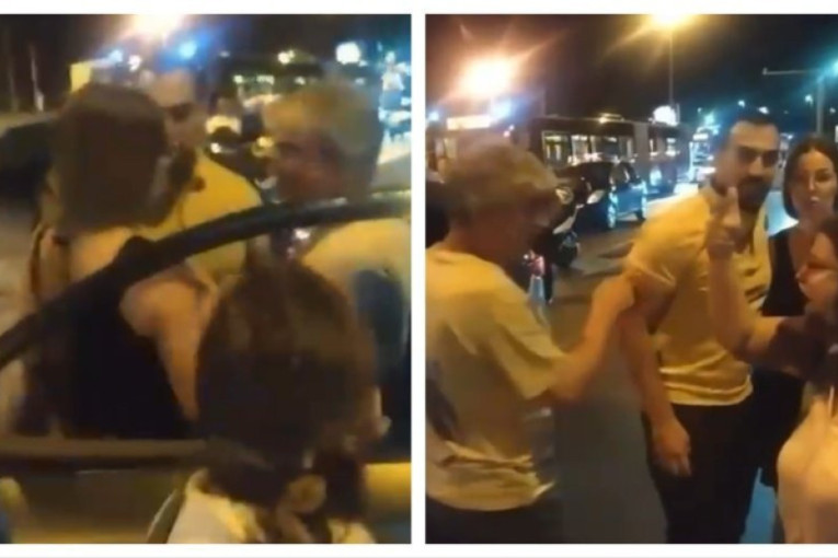 Skandalozno! "Foteljaši" roditelje sa bebom izbacili iz auta kod Pančevačkog mosta! (VIDEO)