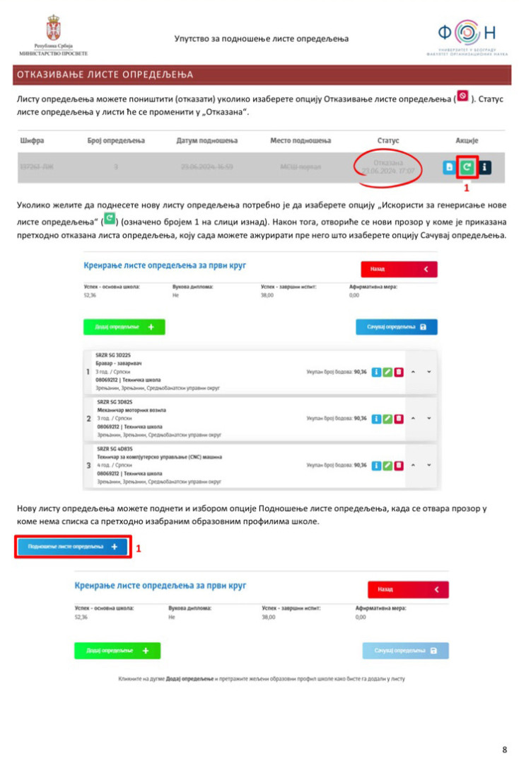 Roditelji, ne paničite: Ako pogrešite pri izboru škola, lista želja može da se ispravi!