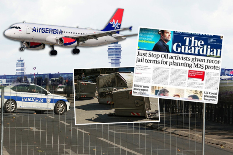 Ludaci planiraju da zauzmu aerodrom "Nikola Tesla"! Za to vreme, Velika Britanija izriče najveće kazne ikada za blokade!