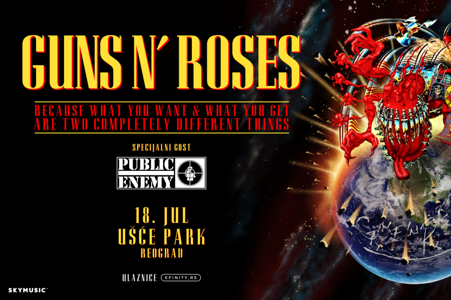 Guns n’ Roses stižu u Beograd 18. jula na Ušće, ovo je 5 činjenica o bendu koje sigurno niste znali