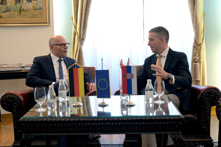 Đurić sa poslanikom Bundestaga: Nemačka ostaje ključni partner Srbije na evropskom putu