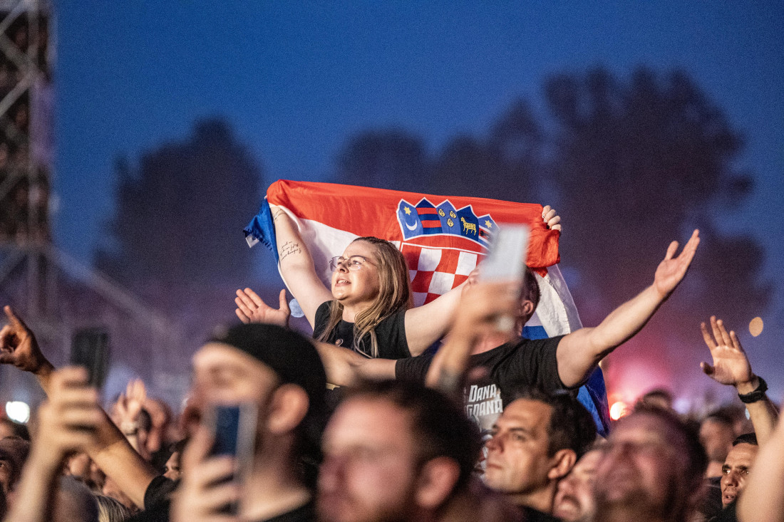 Govor koji je uznemirio region: Tompsonov koncert u Zagrebu izazvao buru (FOTO)