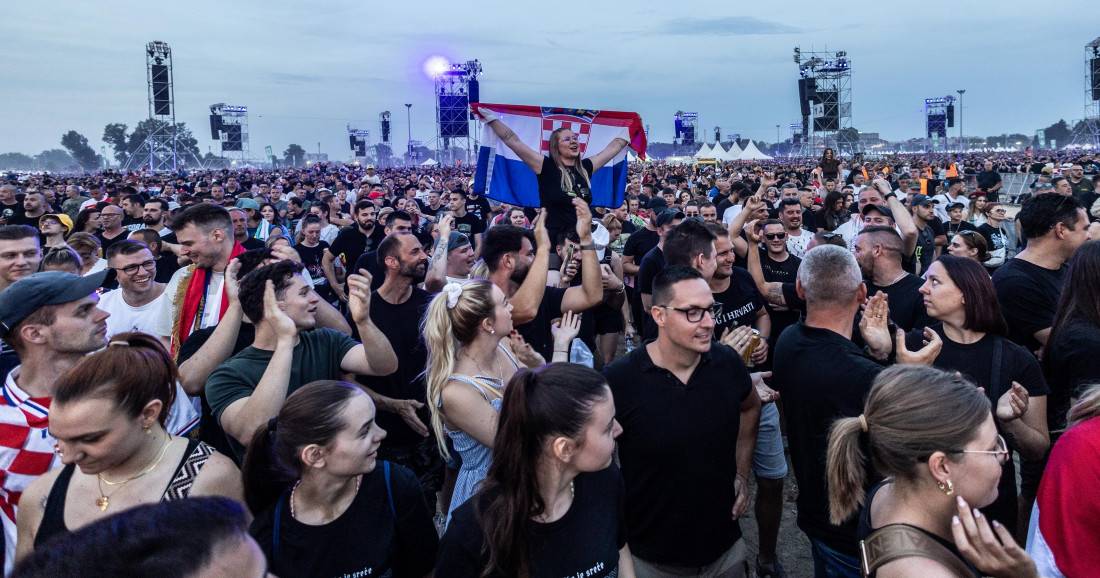 Govor koji je uznemirio region: Tompsonov koncert u Zagrebu izazvao buru (FOTO)