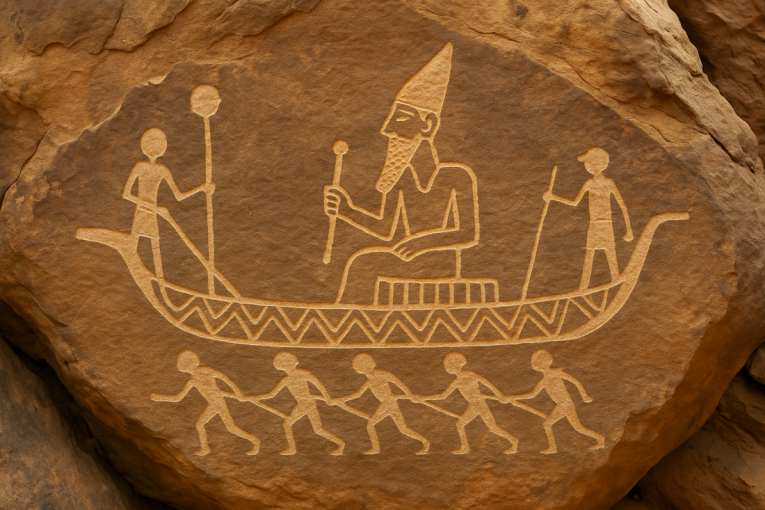 Na steni u dolini Nila pronađena gravura stara 5.000 godina: Da li je ovo lice prvog egipatskog vladara? (FOTO)