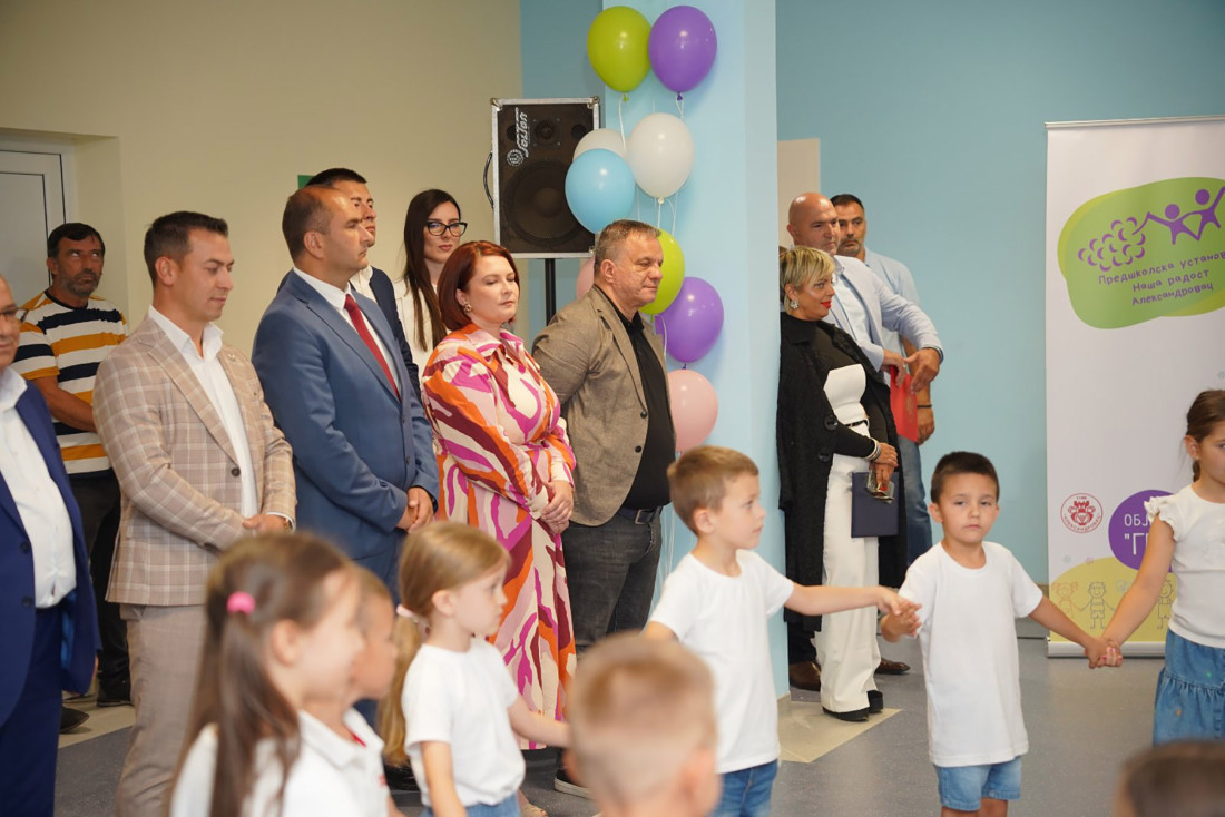 Otvoren vrtić koji menja sve: Aleksandrovac dobio 180 mesta, liste čekanja postaju prošlost (FOTO)