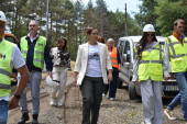 Mreža za Divčibare: Ministarka Pavkov obišla radove (FOTO)