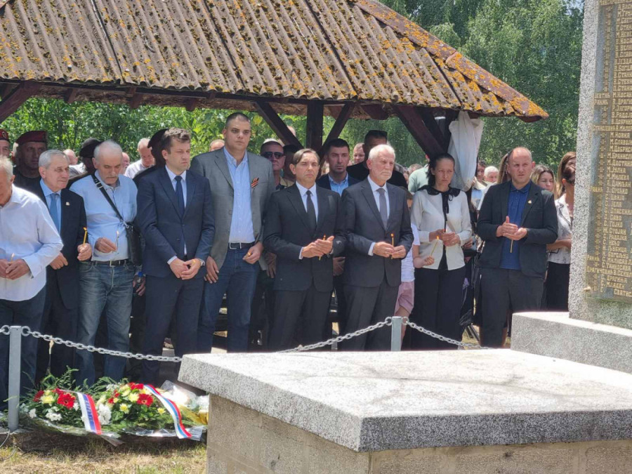 Senator Srpske Vulin u Zalazju: Srbi su i dalje sami sa svojom tugom i mrtvima